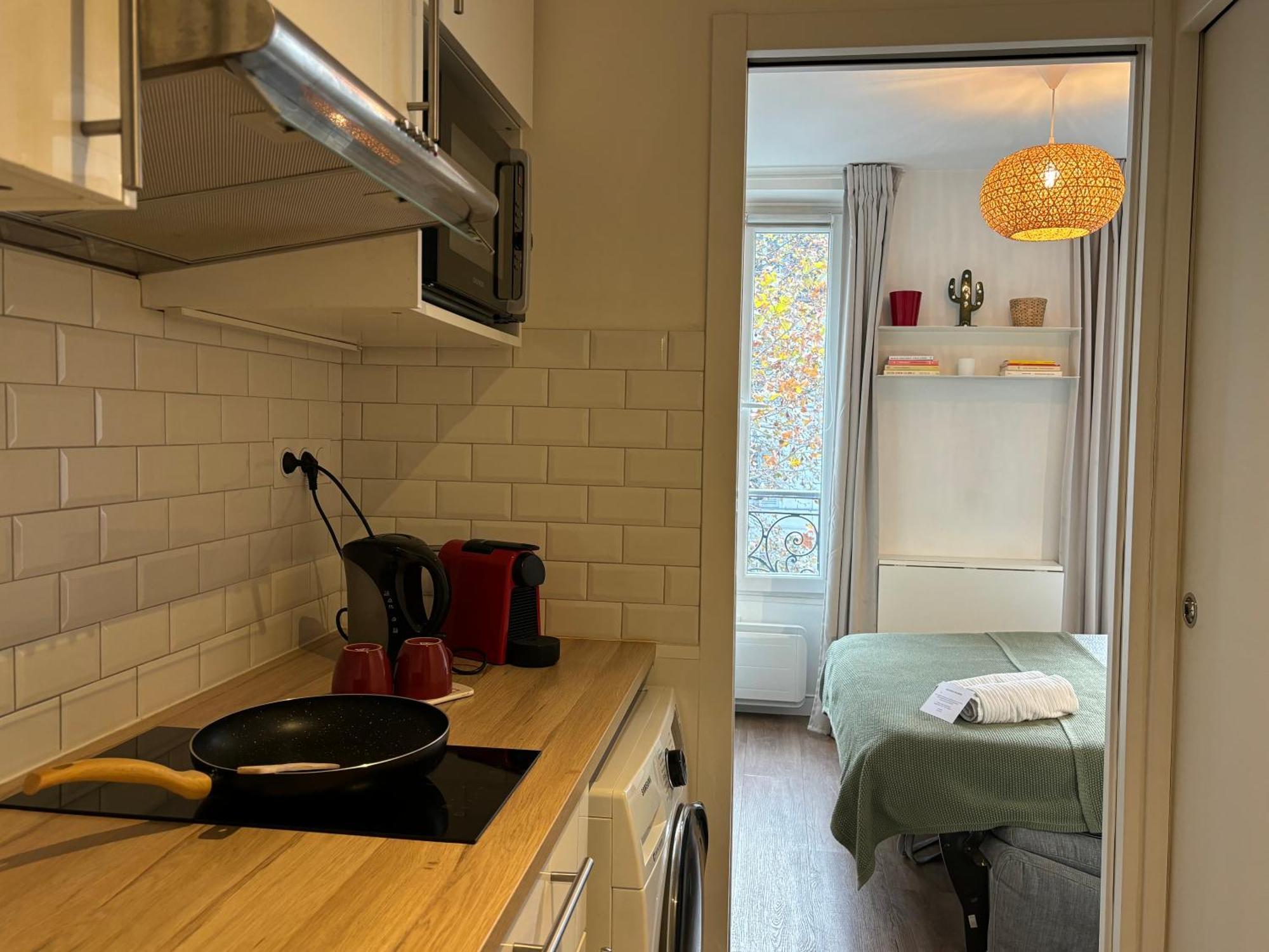 Clichy Studio Getaway - C70 Paris Eksteriør billede
